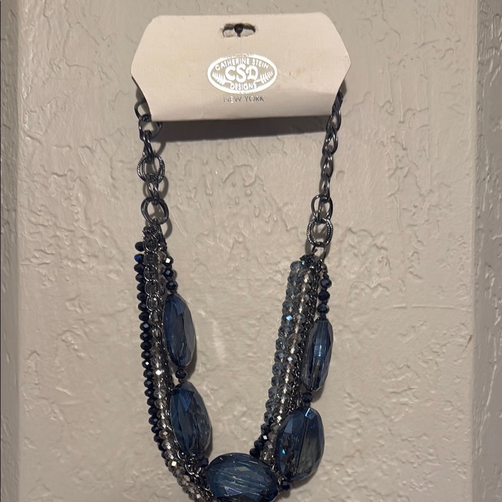 Sea New York Blue Multi-Strand Necklace